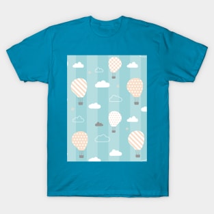 Sweet dreams balloons & clouds for babies T-Shirt